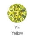 NeoMetal - FLOWER - YELLOW CZ - Titanium - Gem 1.5mm, or 2mm - THREADLESS END