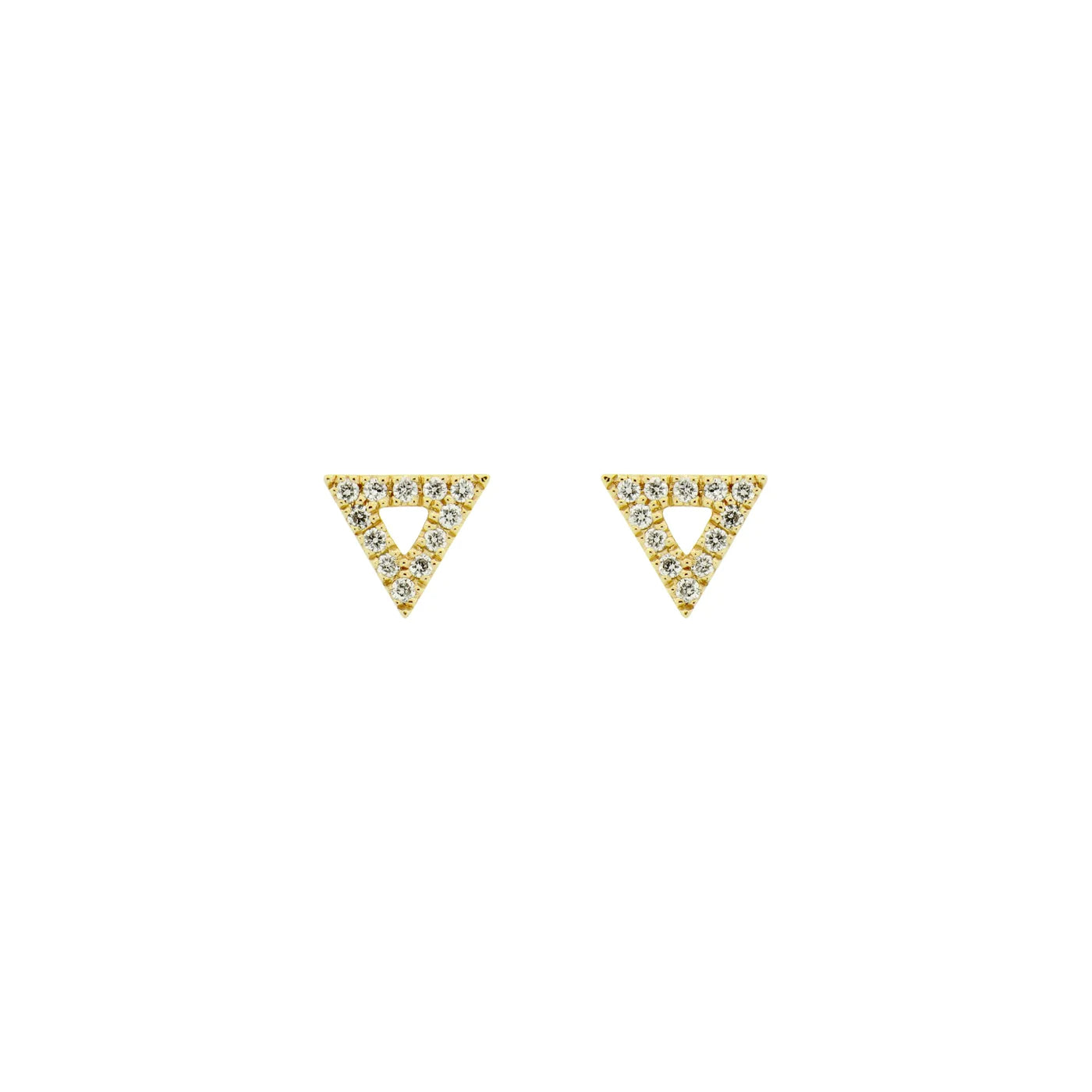 MODERN MOOD - BERMUDA - DIAMOND -14KT SOLID GOLD - THREADLESS END