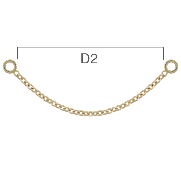 LEROI - CAVO I - 14KT SOLID GOLD - CHAIN