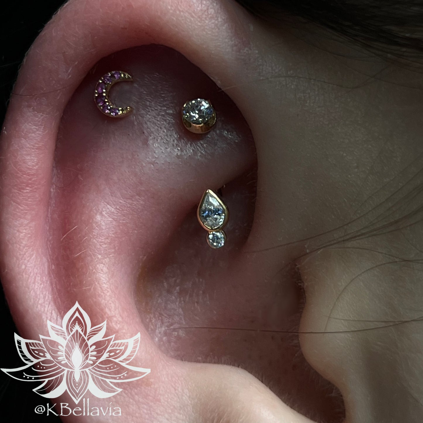 ANATOMETAL - ICON - ROOK JEWELRY - 18KT SOLID GOLD - J-CURVE