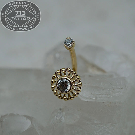 ANATOMETAL - VIRTUE ROOK JEWELRY - 18KT SOLID GOLD - J-CURVE