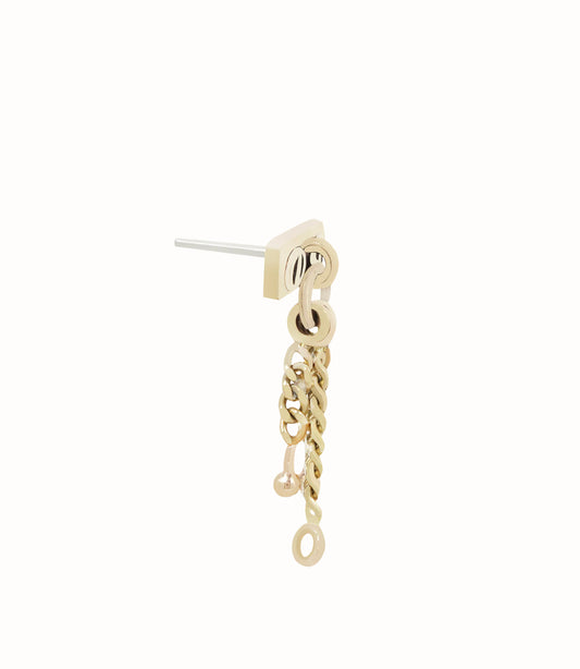 MAYA JEWELRY - NO MASTERS - 14KT SOLID GOLD - THREADLESS END