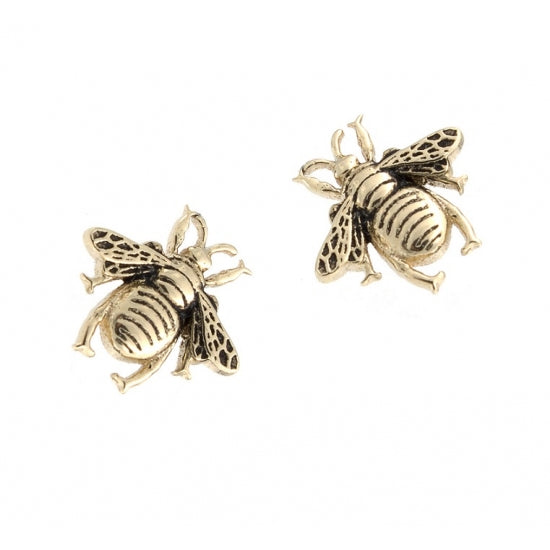 BVLA - BUMBLE BEE - 14KT SOLID GOLD - THREADED END