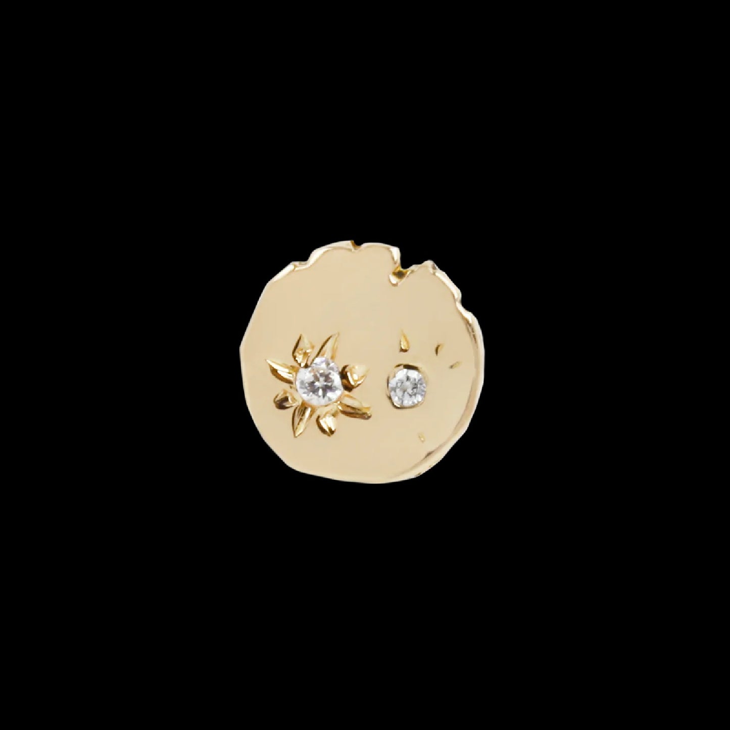 Maya Jewelry - Celestial - 14kt Solid Gold - Threadless End