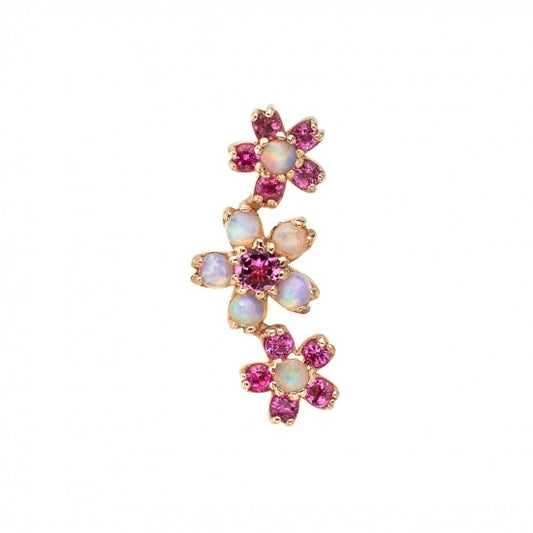 BVLA - CHERRY BLOSSOM CLUSTER - 14KT SOLID GOLD - THREADED END