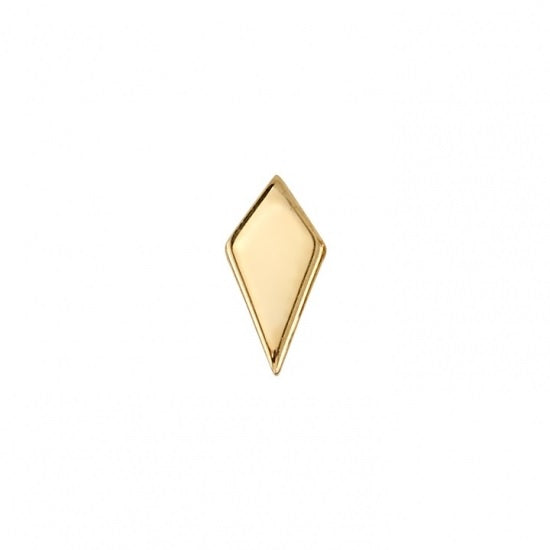 BVLA - KITE - Polished - 14KT SOLID GOLD - THREADLESS