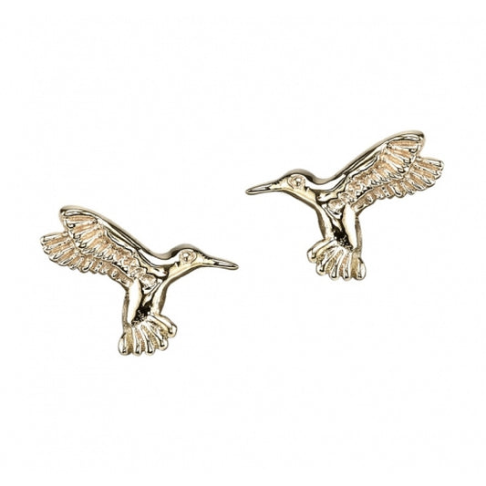 BVLA - HUMMINGBIRD - 14KT SOLID GOLD - THREADLESS END