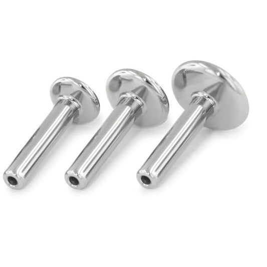 NeoMetal 18ga Ti labret post 5/16" - (2.5mm) 3/32" disk