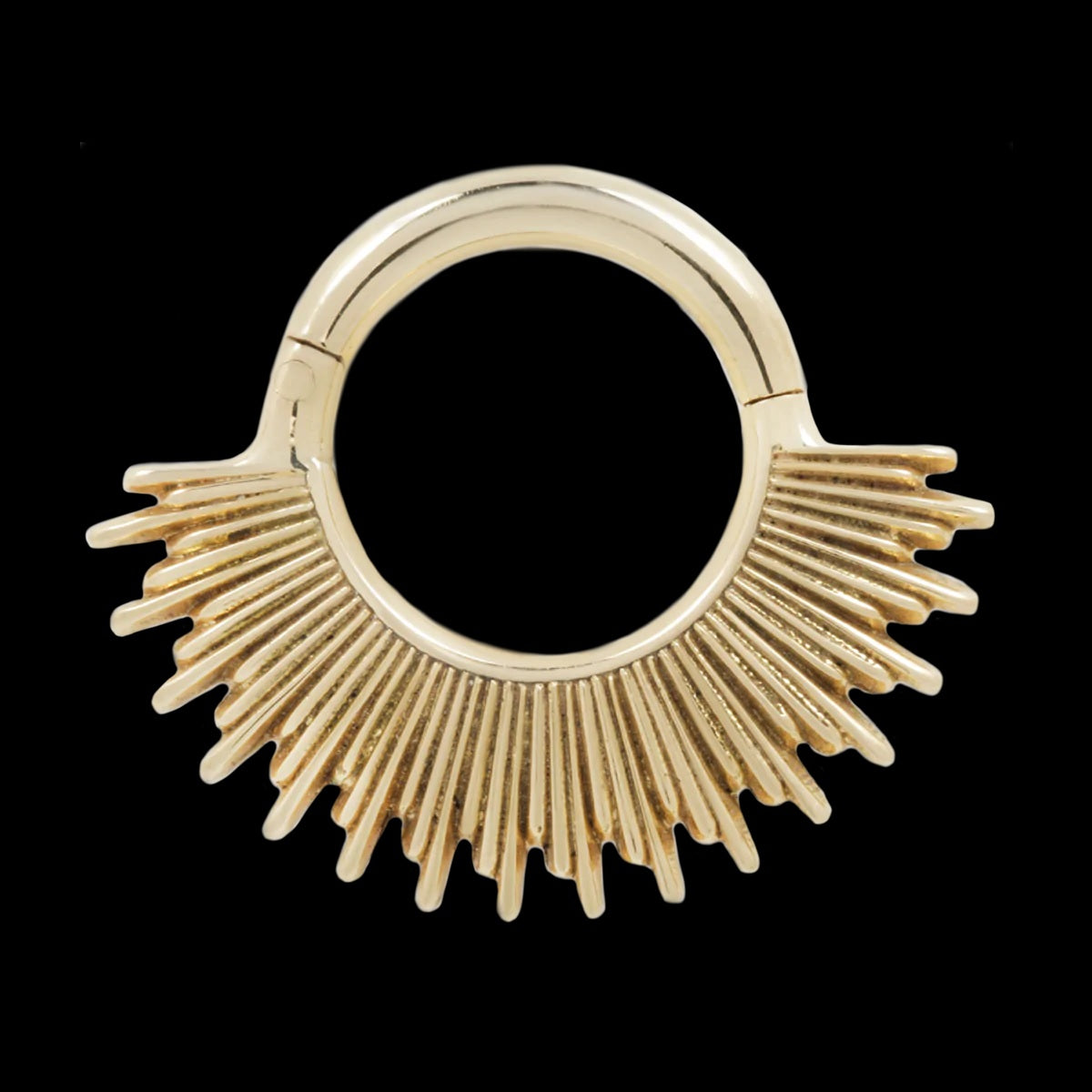 MAYA JEWELRY - STICK FOR STACK - SEAM RING - 14KT SOLID GOLD