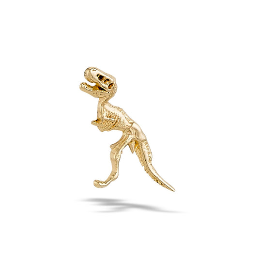 Body Gems - T-Rex - 14kt Solid Gold - Threadless End